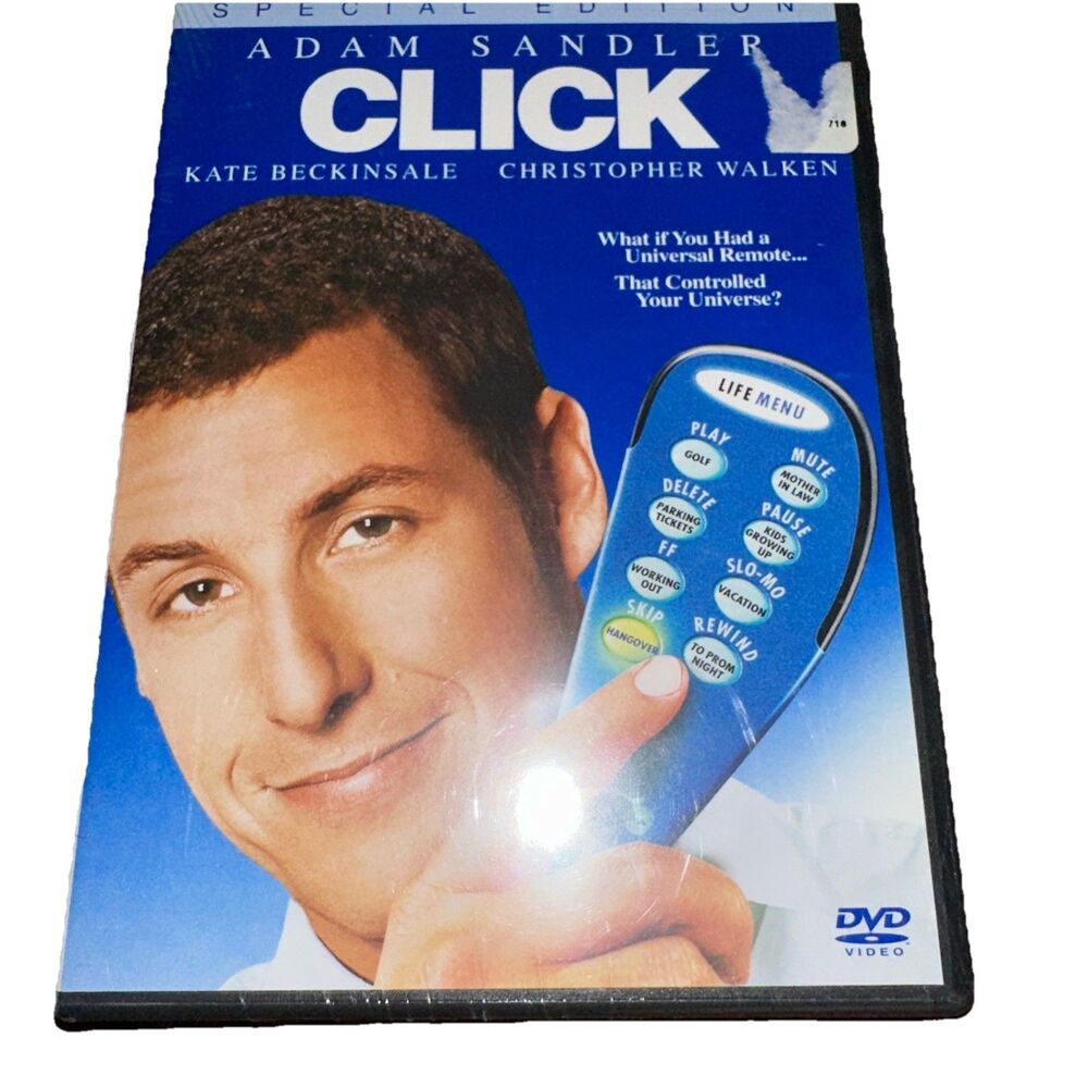 Click – Special Edition – DVD – New Sealed – Adam Sandler Comedy